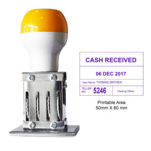 SELF-INKING RUBBER STAMPS DATER